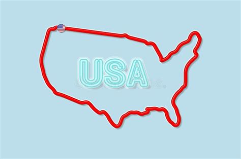 United States Blue Map Outline Stock Illustrations – 4,884 United States Blue Map Outline Stock ...