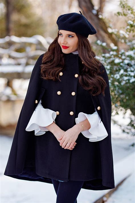 Winter cape – Larisa Costea Winter Fashion Outfits, Fall Winter Outfits ...