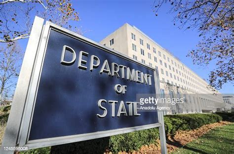 United States Department of State building is seen in Washington ...