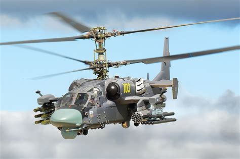 จระเข้บินกินรถถัง! ส่อง เฮลิคอปเตอร์โจมตี Kamov Ka-52 Alligator ของรัสเซีย