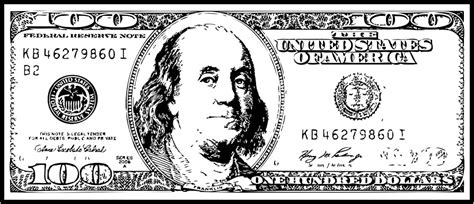 100 Dollar Bill Coloring Page – En Güzel Boyamalar