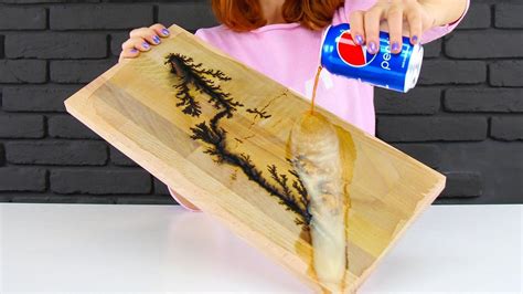 Wood Burning with Lightning and Pepsi - YouTube | Lichtenberg figures, Wood burning patterns ...