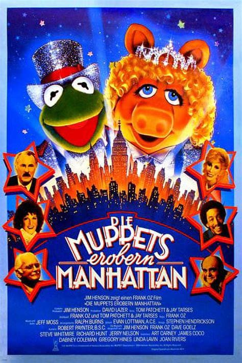 The Muppets Take Manhattan Movie Poster Dabney Coleman Joan Rivers 20x30 - Walmart.com