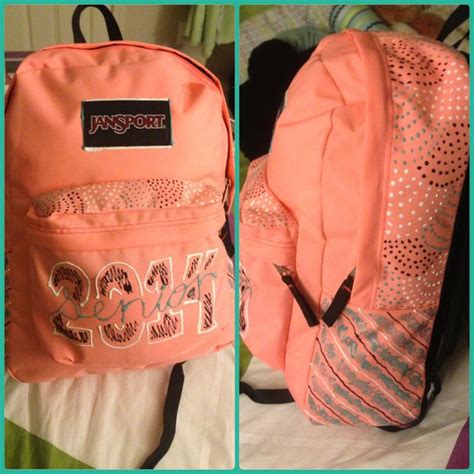 Backpack decorating idea! Freehanded and super cute! Perfect for ...