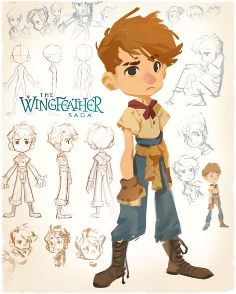 Wingfeather Saga - Principle Cast :: Behance