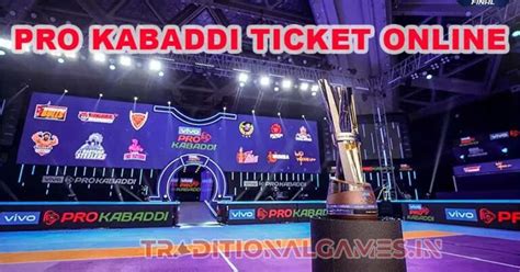 Pro Kabaddi Tickets Booking Online 2023-2024, Price, How To Book PKL Ticket Online?