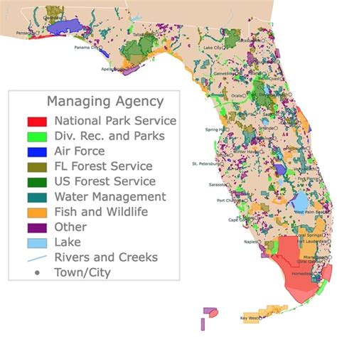 Map Of Florida State And National Parks - Gisela Ermengarde