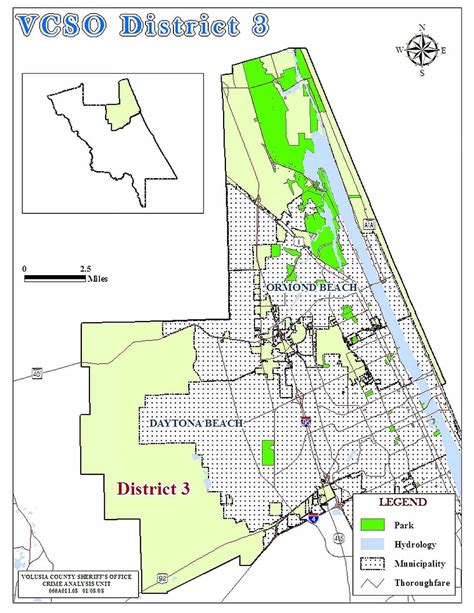 Volusia County Sheriff Zone Map