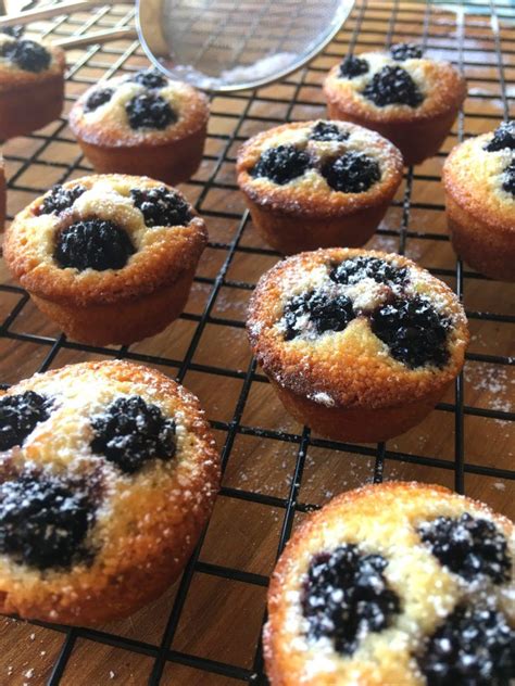 Blackberry Friands with Lime | Recipe | Berry dessert, Lime pesto, Food