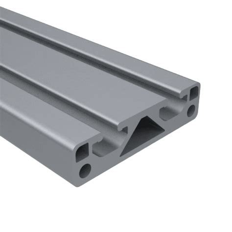 E40-8020-C - 80mm x 20mm T-SLOT ALUMINUM EXTRUSION