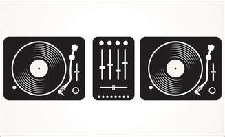 Dj Turntable Clipart