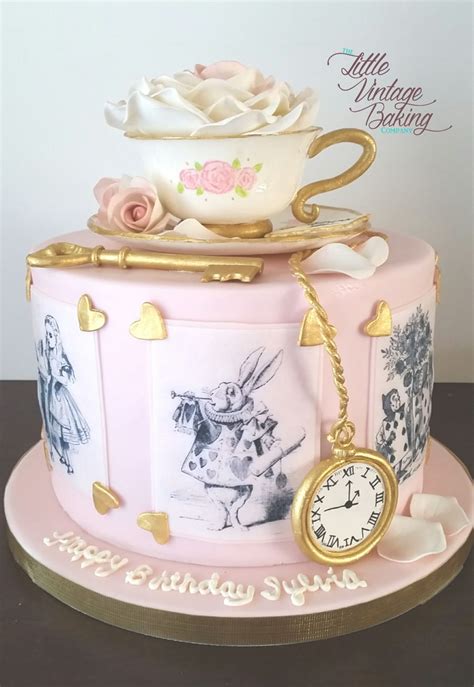 Vintage Alice In Wonderland Cake - CakeCentral.com