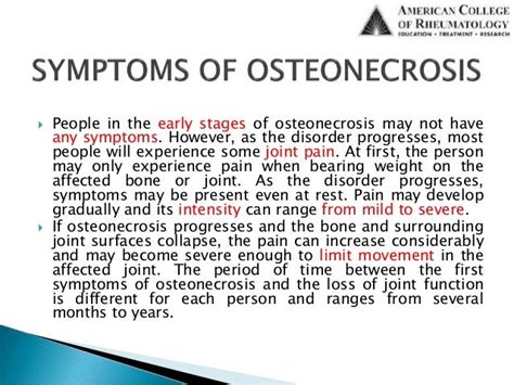 Osteonecrosis