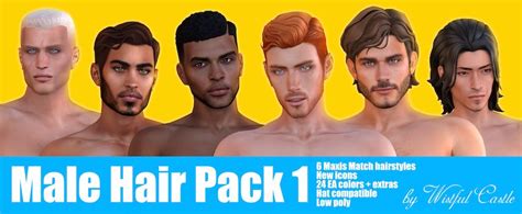 Sims 4 Male Cc Pack Maxis Match - Tutor Suhu