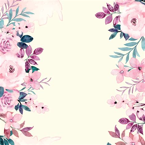 Spring pink rose floral background 11570494 Vector Art at Vecteezy