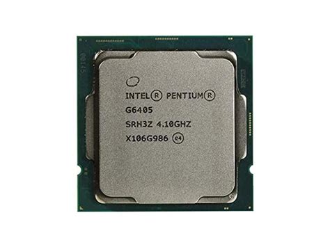 Intel Pentium G6405 - Pentium Gold Comet Lake Dual-Core 4.1 GHz LGA 1200 58W Intel UHD Graphics ...