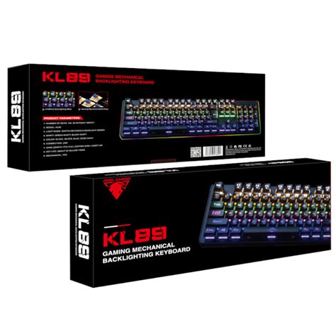 JEDEL KL89 Gaming Mechanical RGB Backlight Wired Keyboard – Mega Zone