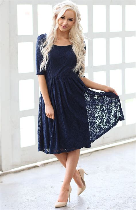 Mikarose Emmy Modest Lace Dress