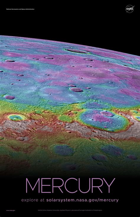 Mercury Poster - Version C | NASA Solar System Exploration