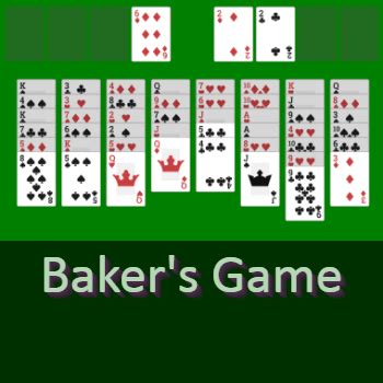 Play Baker's Game Solitaire Online