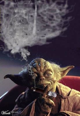 Cigar Log and Ratings Blog: Smoking Yoda