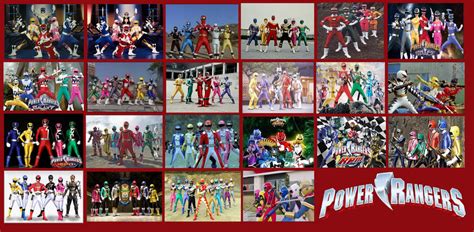 All Power Rangers Seasons by jakobmiller2000 on DeviantArt