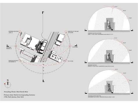 Drawings of sun path and architecture analysis | Upwork