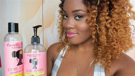 SAMIRAH x GILLY: Camille Rose Naturals Curl Love Moisture Milk & Curl Maker Review + Style ...