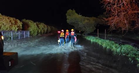 Two people rescued from floodwaters in Santa Barbara Co.