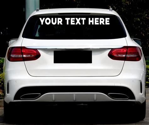 Car Styling High Quality Personalized Customized Car Sticker Waterproof ...