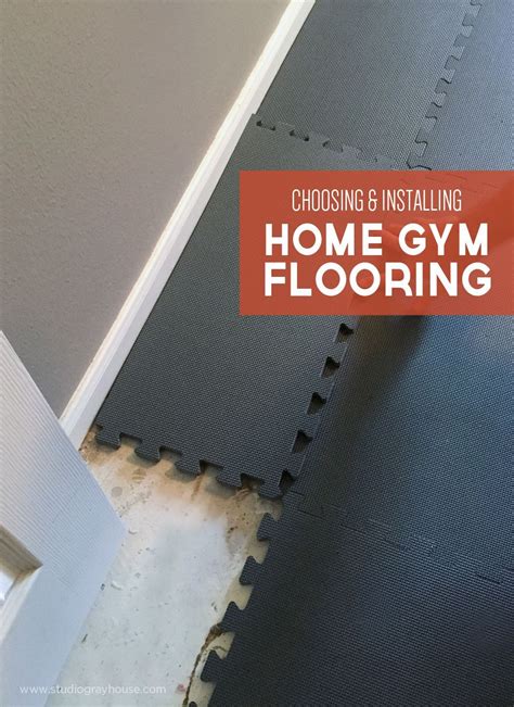 Choosing and Installing Home Gym Floor Mats | Home gym flooring, Gym ...