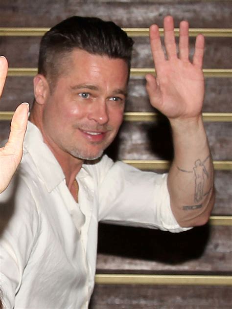 Brad Pitt Otzi Tattoo