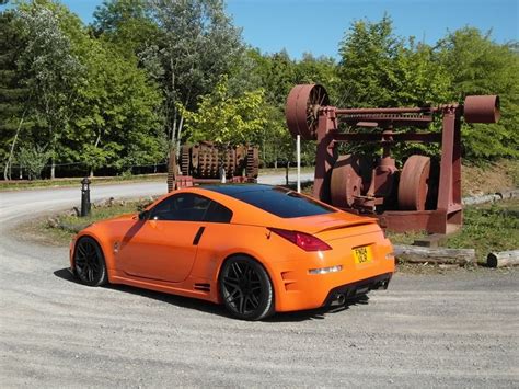 Orange 350z | Nissan 350z, Dream cars bmw, Nissan z cars