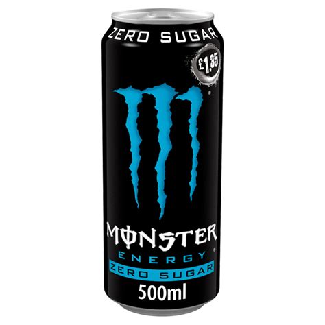 Monster Zero Sugar Energy Drink 500ml PM £1.35 | Sports & Energy Drinks | Iceland Foods