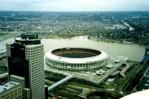 Riverfront Stadium/Cinergy Field (now demolished) - former home of the ...