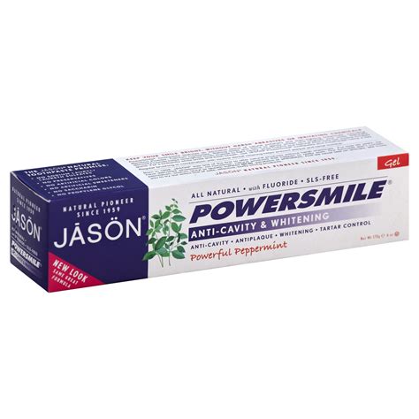 Jason Powersmile Anti-Cavity and Whitening Toothpaste 6 oz | Shipt