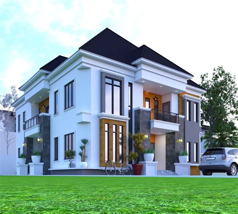 6 Bedroom Duplex House Plans 6 Bedroom Duplex House Design 6 Bedroom House Plans 2 Story Series ...