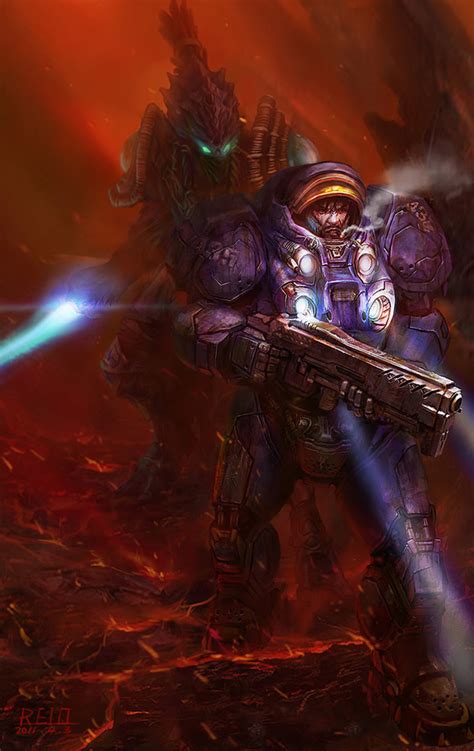 Epic StarCraft 2 Fan Art