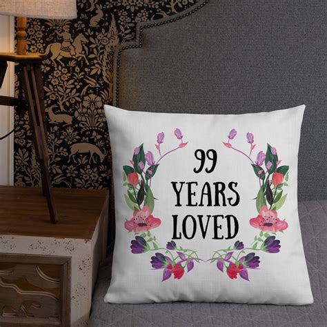 99 Years Loved 99 Year Old Female Gifts 99th Birthday Gifts | Etsy