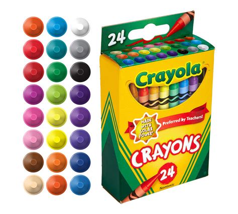 24 Crayola Crayons, School Supplies | Crayola.com | Crayola