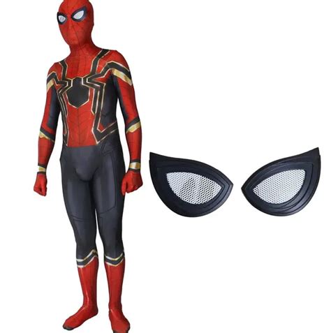 red black Homecoming amazing spiderman iron spider costume adult ...