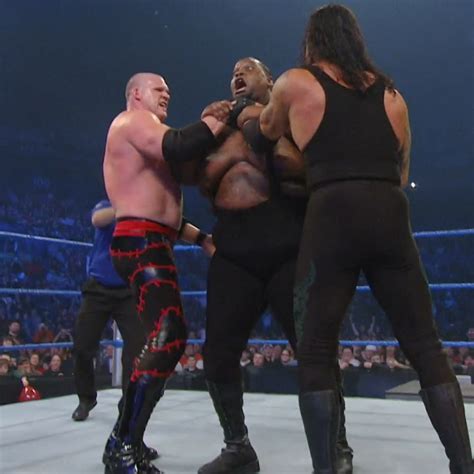 Undertaker & Kane vs. Mark Henry & Big Daddy V | Mark Henry | Check out this supersized tag team ...