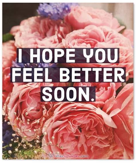 Thoughtful Get Well Soon Wishes & Messages By WishesQuotes