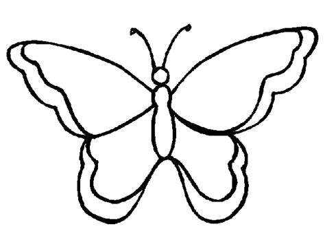 Blank Butterfly - ClipArt Best