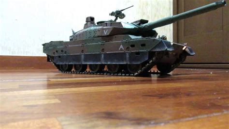 TAMIYA 1/16 SCALE RADIO CONTROL TANK TYPE 10 TANK - YouTube