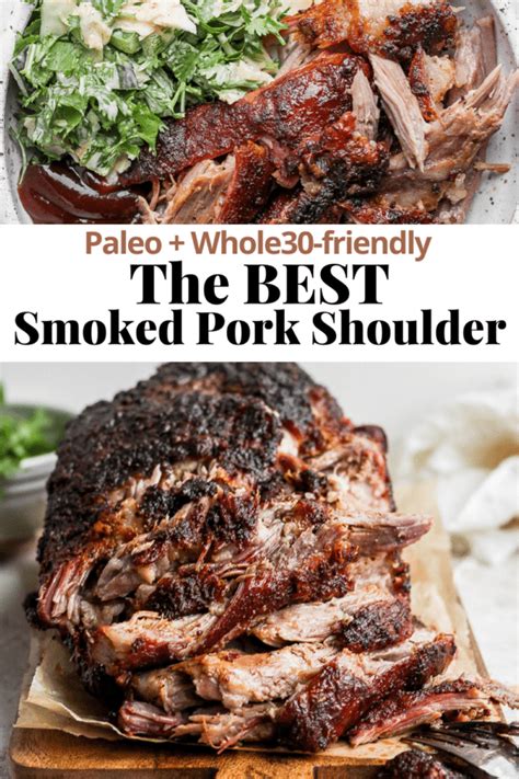 Smoked Pork Shoulder - The Wooden Skillet