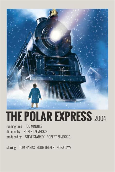 The Polar Express by Maja | Alternative movie posters, Movie posters minimalist, Movie prints