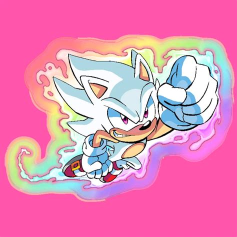 Rainbow Aura Hyper Sonic [Sonic Frontiers] [Requests]