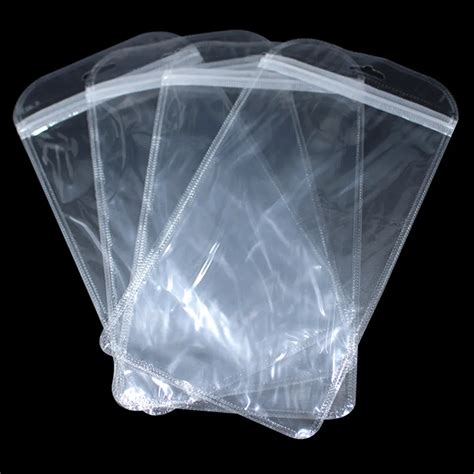 11*20cm Self Seal Ziplock Bag Clear Plastic Packaging Bag Reclosable Zip Lock Packing Bag Zipper ...