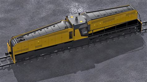 Shunting diesel locomotive TEM8 :: Behance